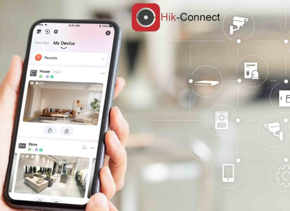 hikvision hik-connect idtech sécurité